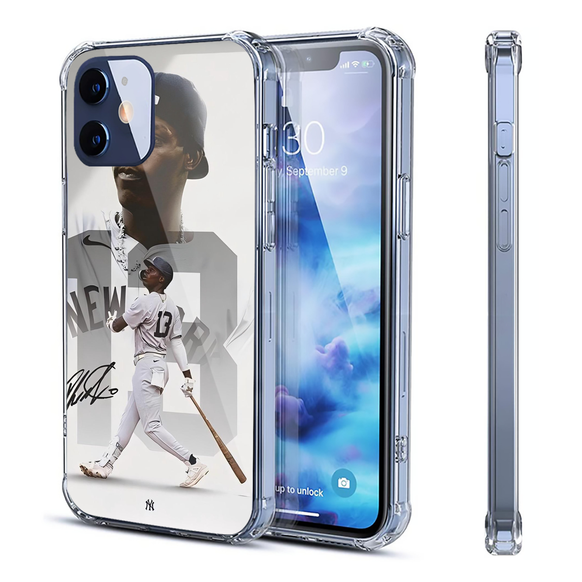 Jazz Chisholm Jr. 50 Clear IPhone 12 Case – Soft TPU With UV Print – Enhanced Drop Protection, Precise Fit, Anti-Fingerprint, Customizable Design, Scratch-Resistant, Yellow-Resistant